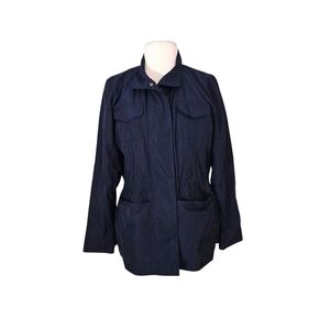 J. Jill Navy Blue Women's Windbreaker Jacket